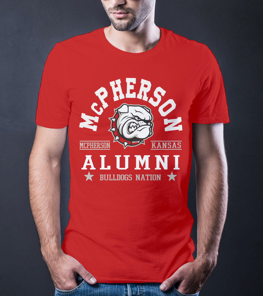 McPherson College Alumni Bulldogs Nation Kansas T-Shirt