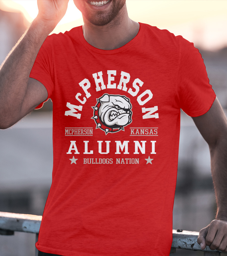 McPherson College Alumni Bulldogs Nation Kansas T-Shirt