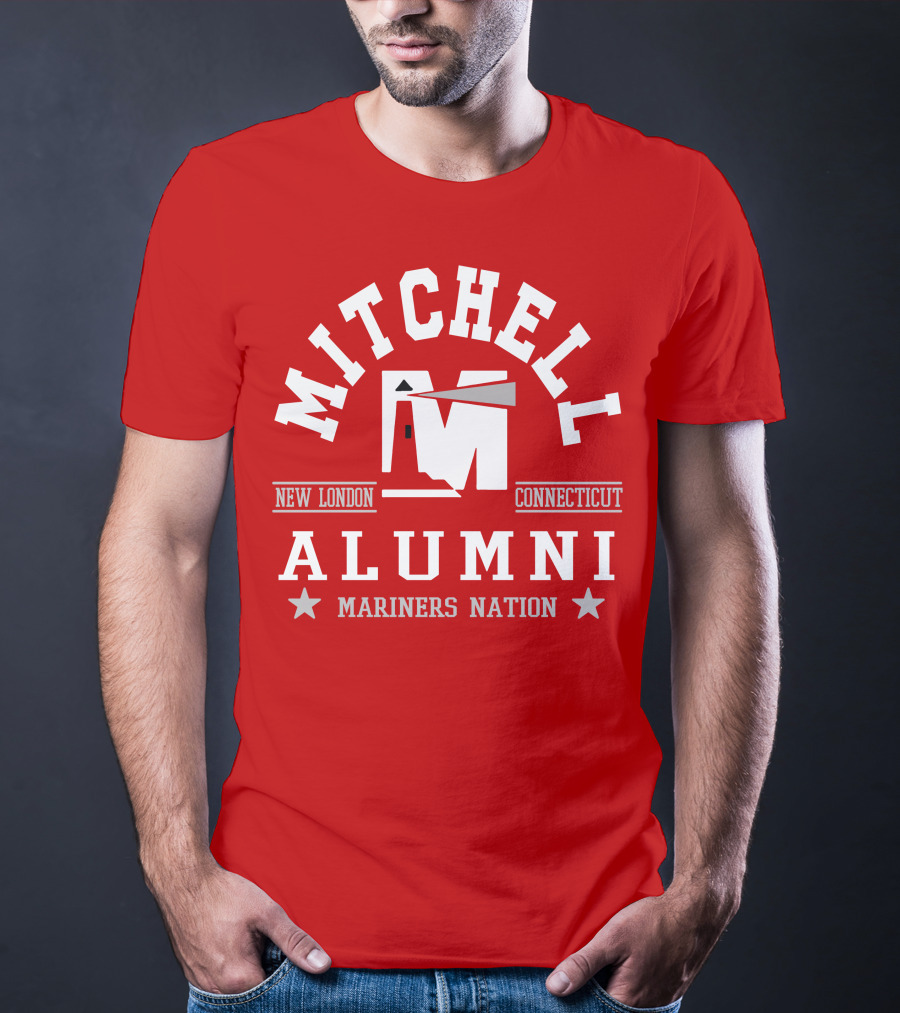 Mitchell College New London Connecticut Alumni Mariners Nation T-Shirt