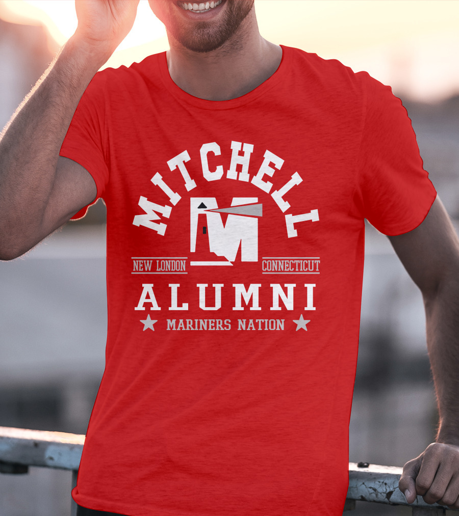 Mitchell College New London Connecticut Alumni Mariners Nation T-Shirt
