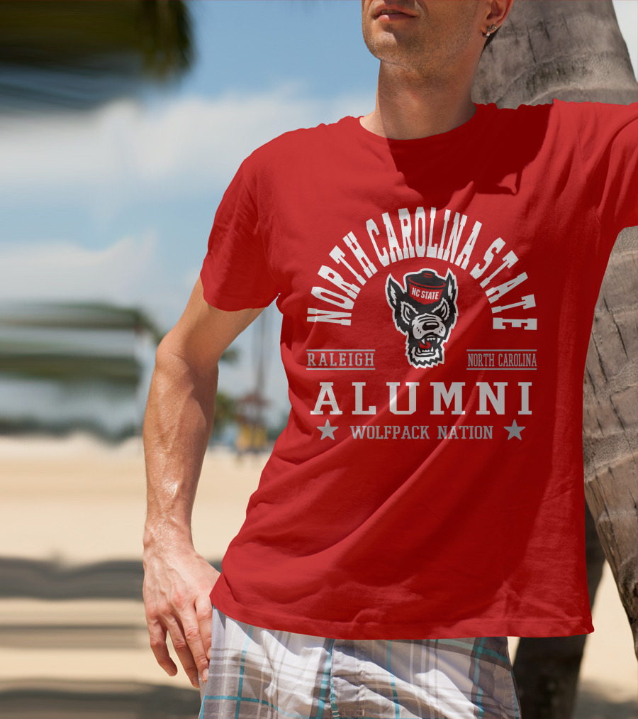 North Carolina State Alumni Wolfpack Nation Raleigh T-Shirt