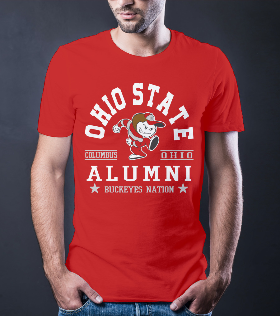 Ohio State Alumni Columbus Ohio Buckeyes Nation T-Shirt