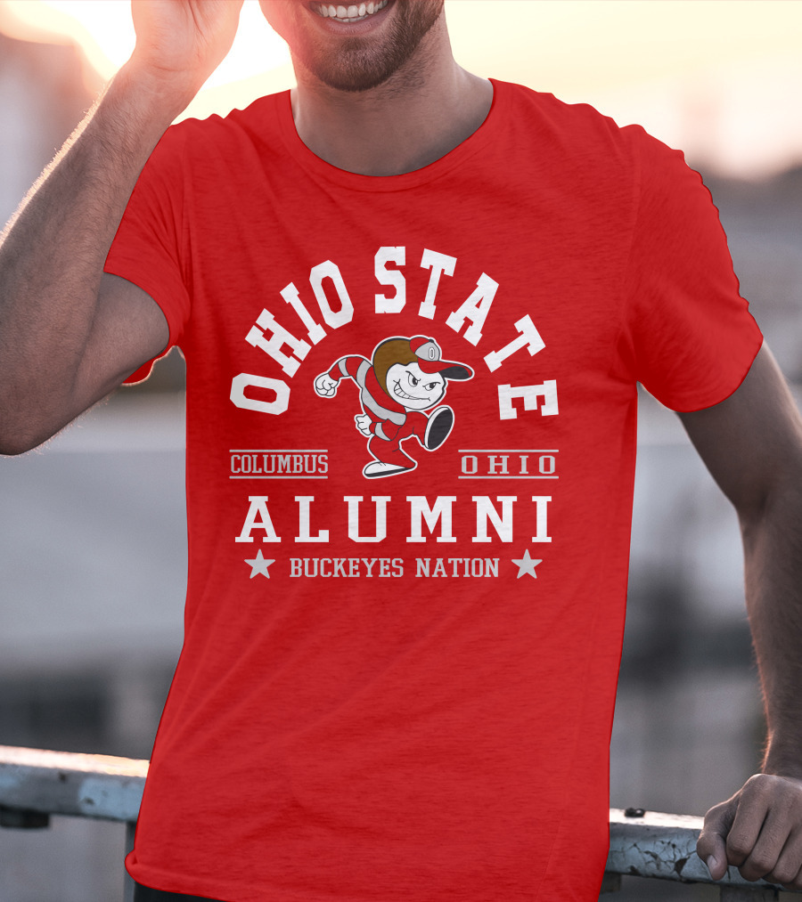 Ohio State Alumni Columbus Ohio Buckeyes Nation T-Shirt
