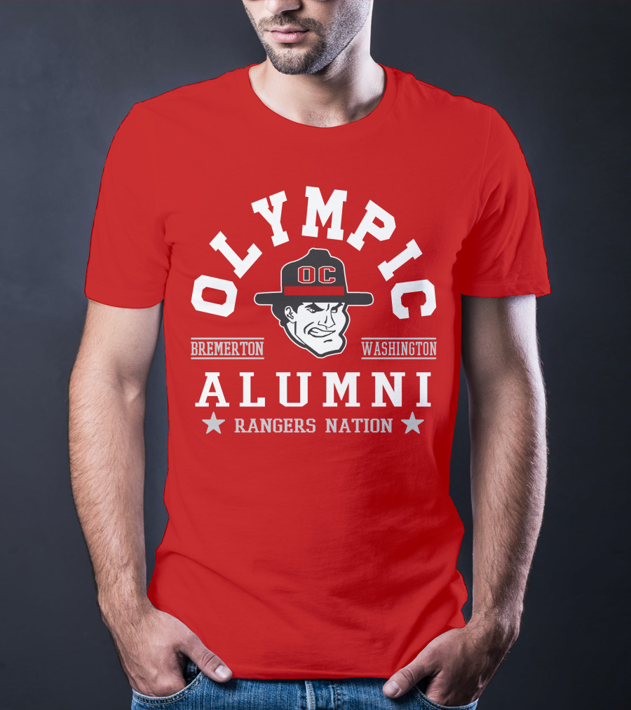Olympic College Alumni Rangers Nation Bremerton Washington OC T-Shirt