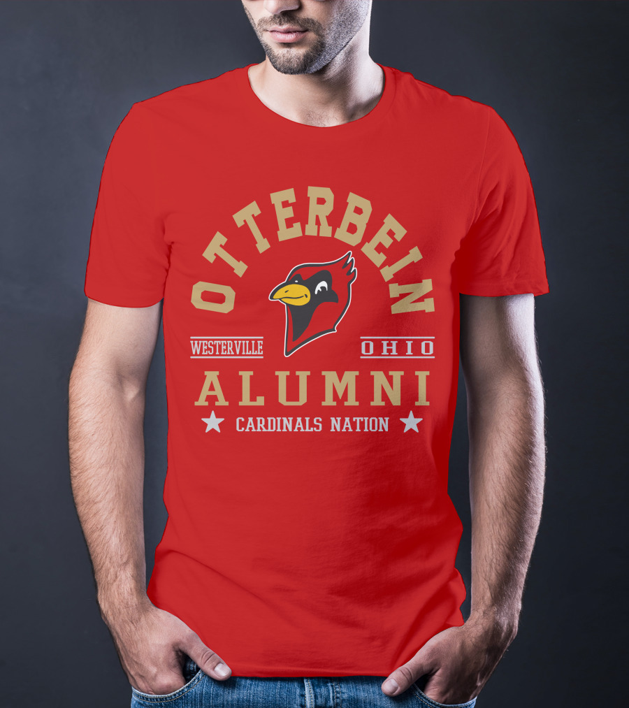 Otterbein Alumni Cardinals Nation Westerville Ohio T-Shirt