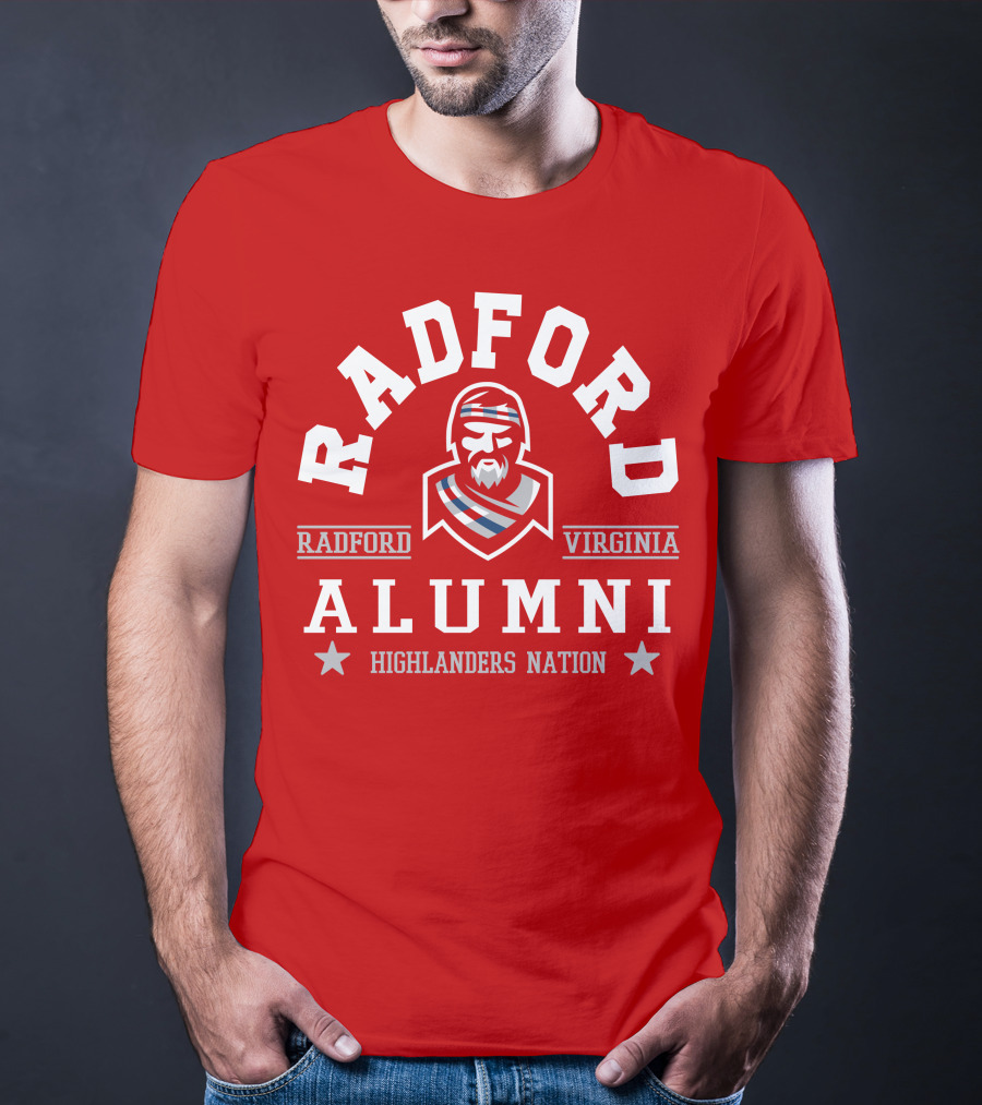Radford Virginia Alumni Highlanders Nation T-Shirt