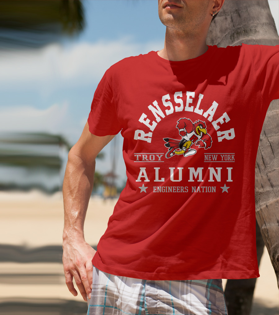 Rensselaer Alumni Troy New York Engineers Nation T-Shirt