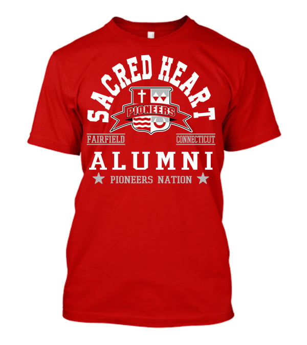 Sacred Heart University Fairfield Connecticut Alumni Pioneers Nation T-Shirt