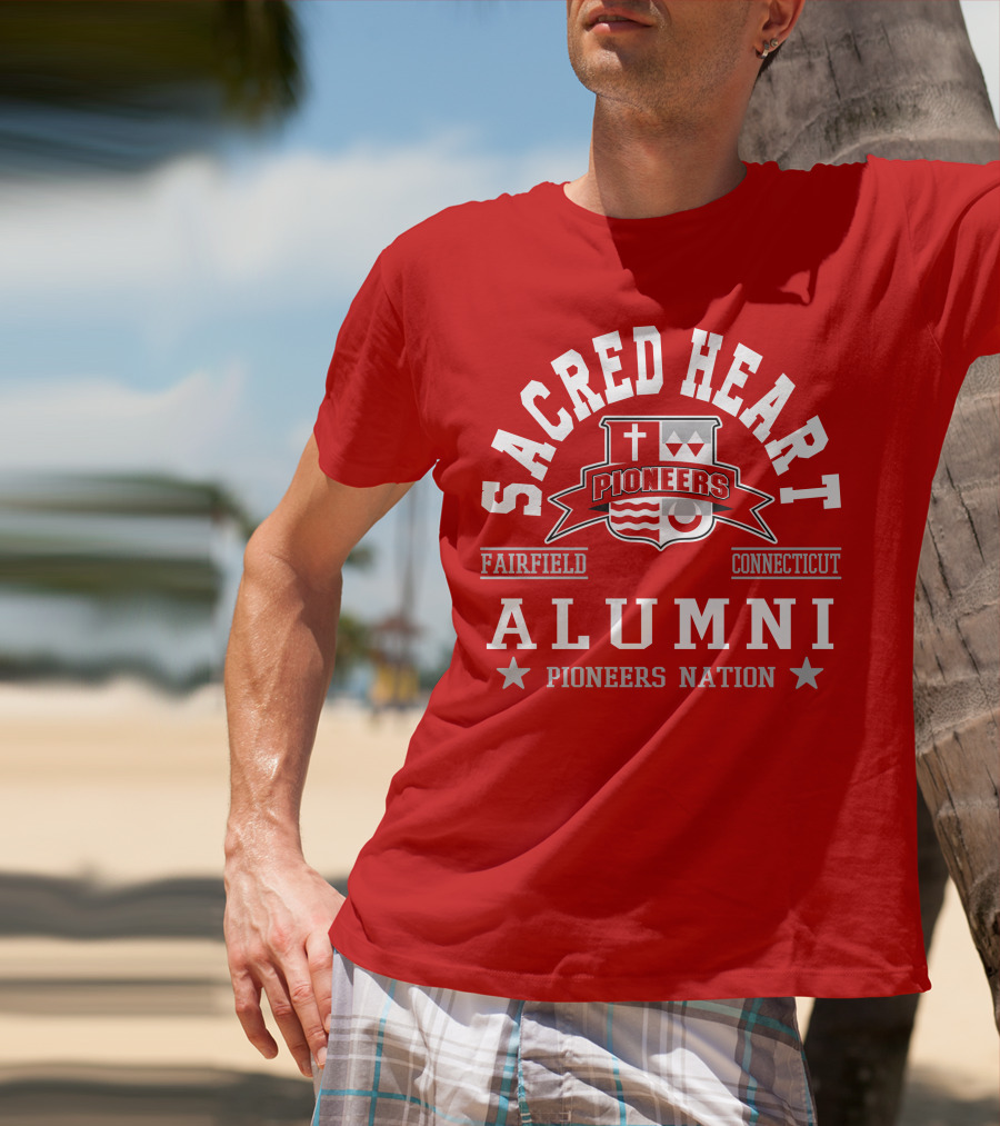 Sacred Heart University Fairfield Connecticut Alumni Pioneers Nation T-Shirt