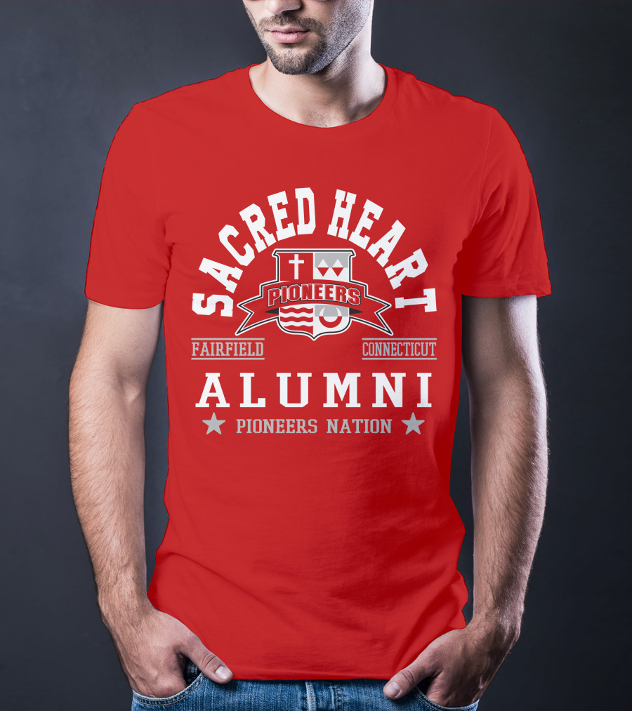 Sacred Heart University Fairfield Connecticut Alumni Pioneers Nation T-Shirt
