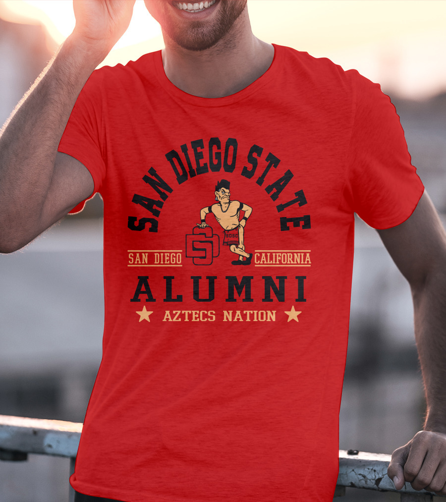 San Diego State Aztecs Alumni California Nation T-Shirt