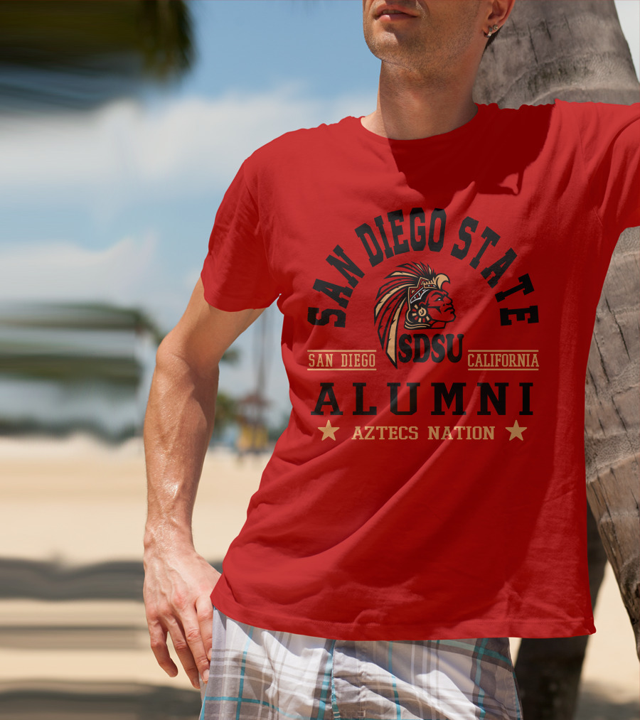 San Diego State California SDSU Alumni Aztecs Nation T-Shirt