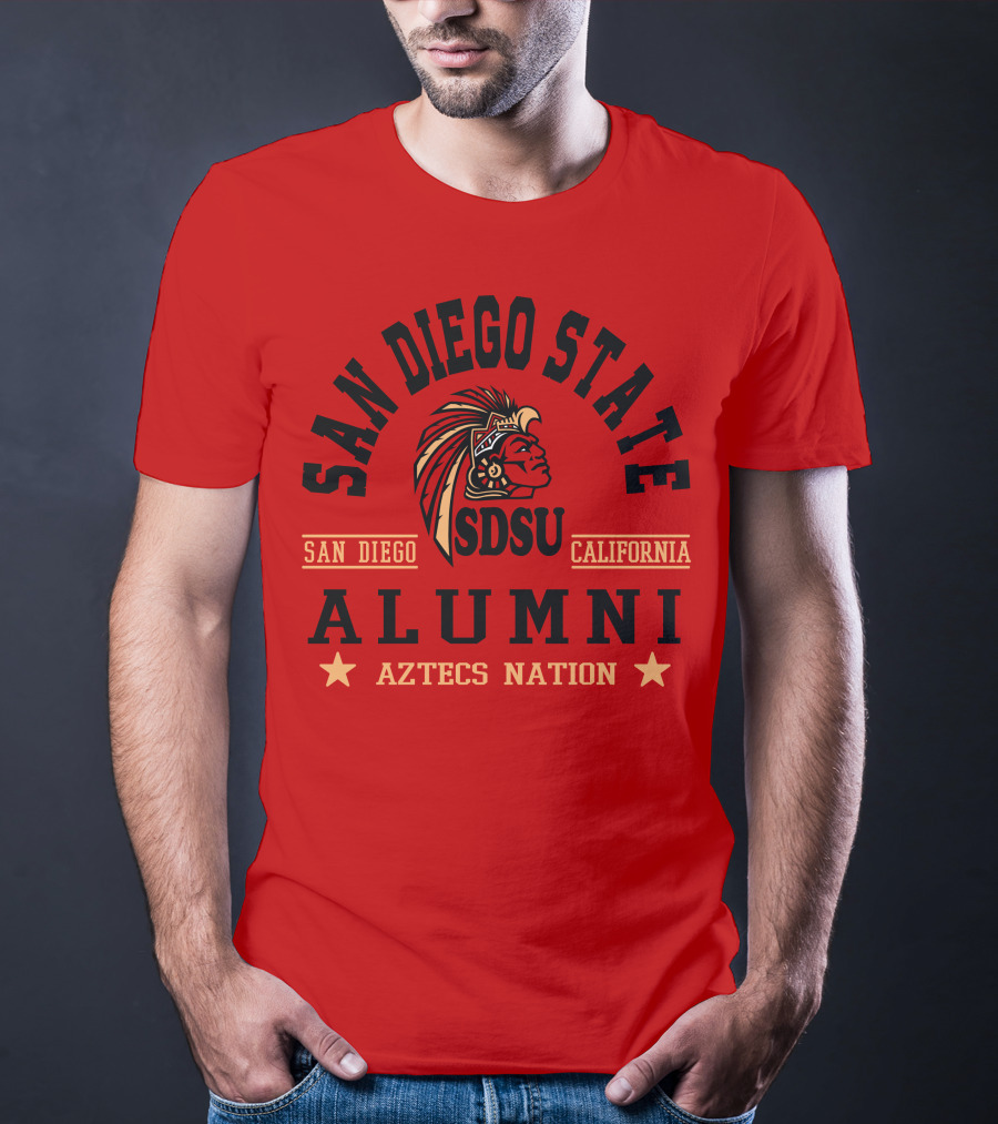 San Diego State California SDSU Alumni Aztecs Nation T-Shirt