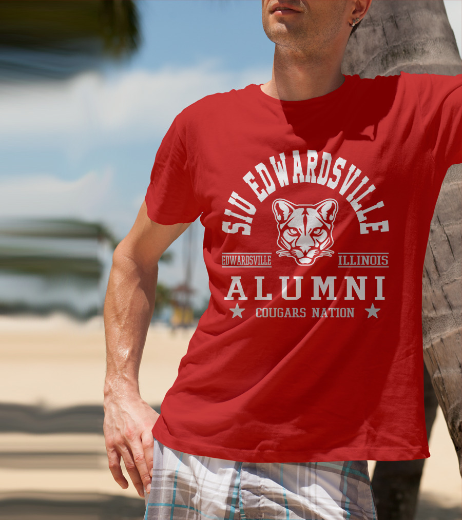 SIU Edwardsville Alumni Cougars Nation Edwardsville Illinois T-Shirt