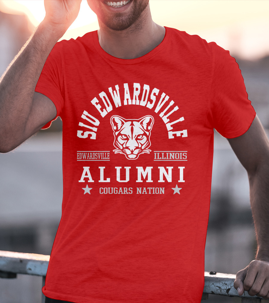 SIU Edwardsville Alumni Cougars Nation Edwardsville Illinois T-Shirt