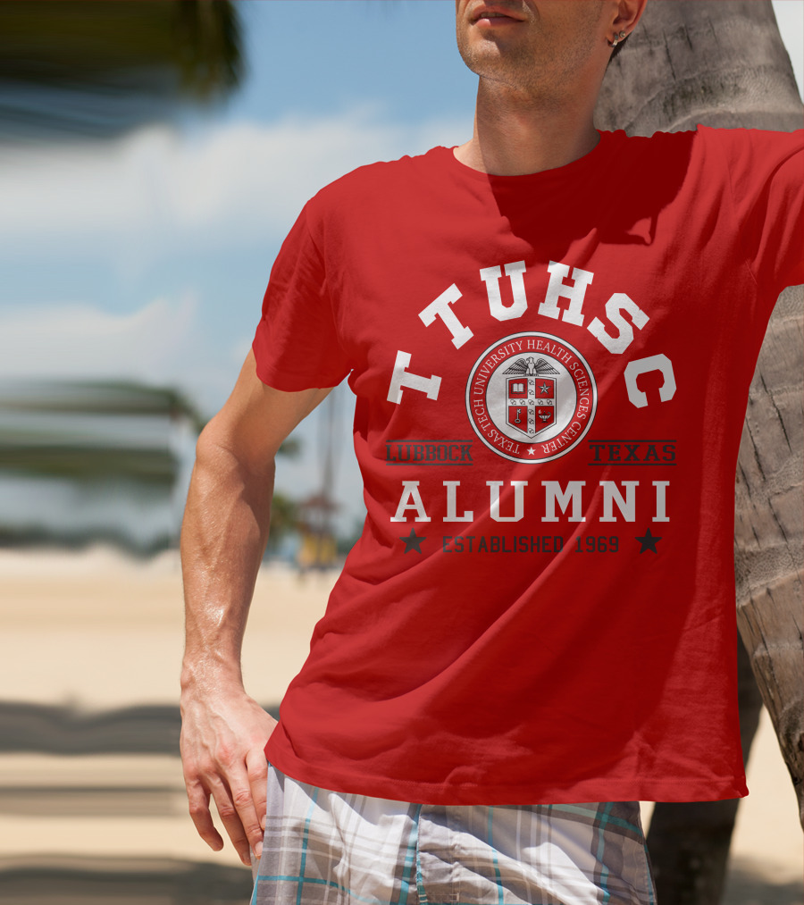 TTUHSC Lubbock Texas Alumni Established 1969 T-Shirt