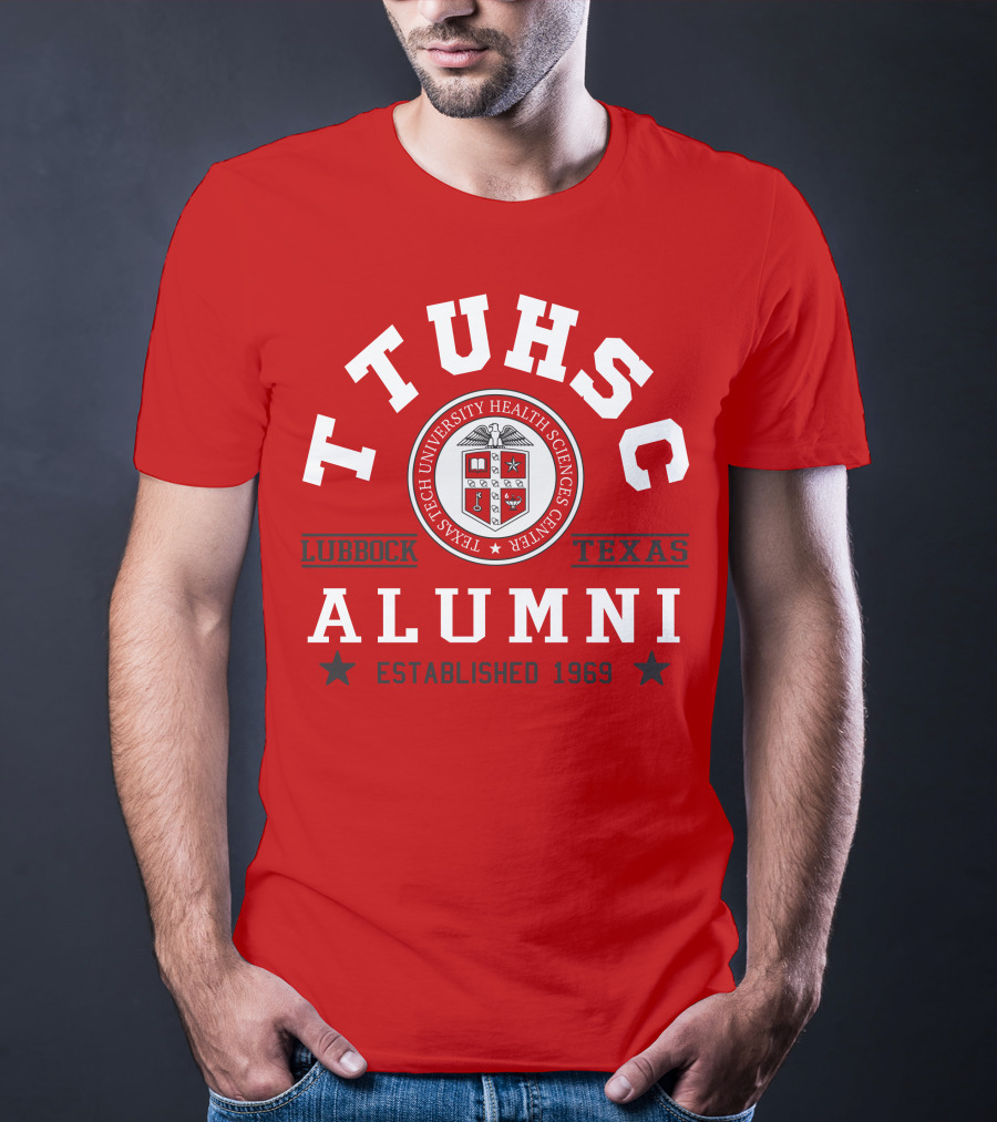 TTUHSC Lubbock Texas Alumni Established 1969 T-Shirt