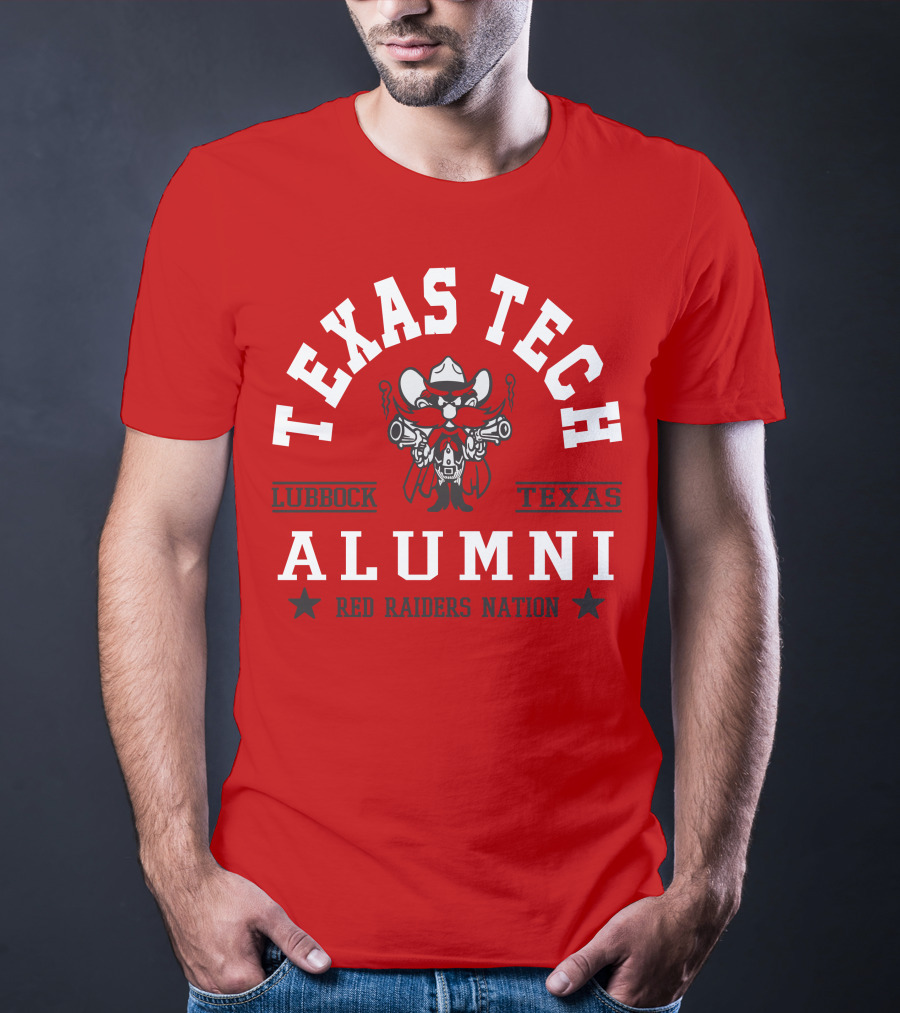 Texas Tech Alumni Red Raiders Nation Lubbock Texas T-Shirt