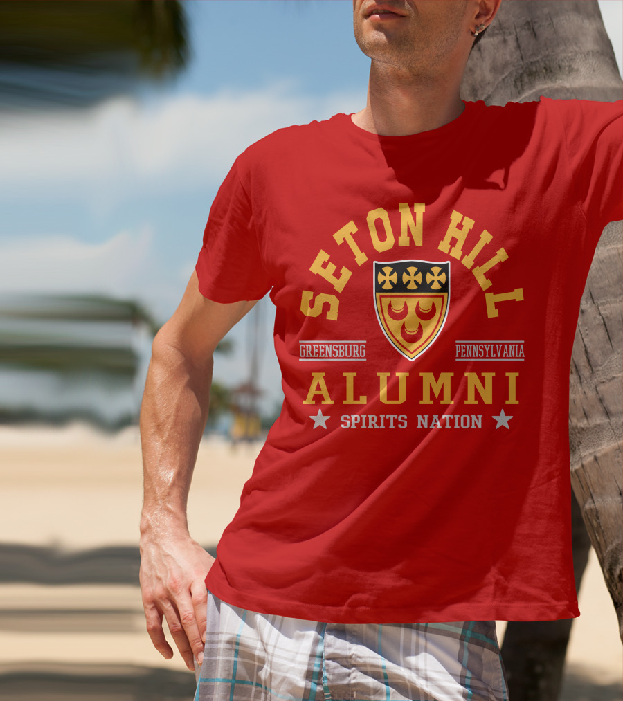 Seton Hill Alumni Spirits Nation Greensburg Pennsylvania T-Shirt
