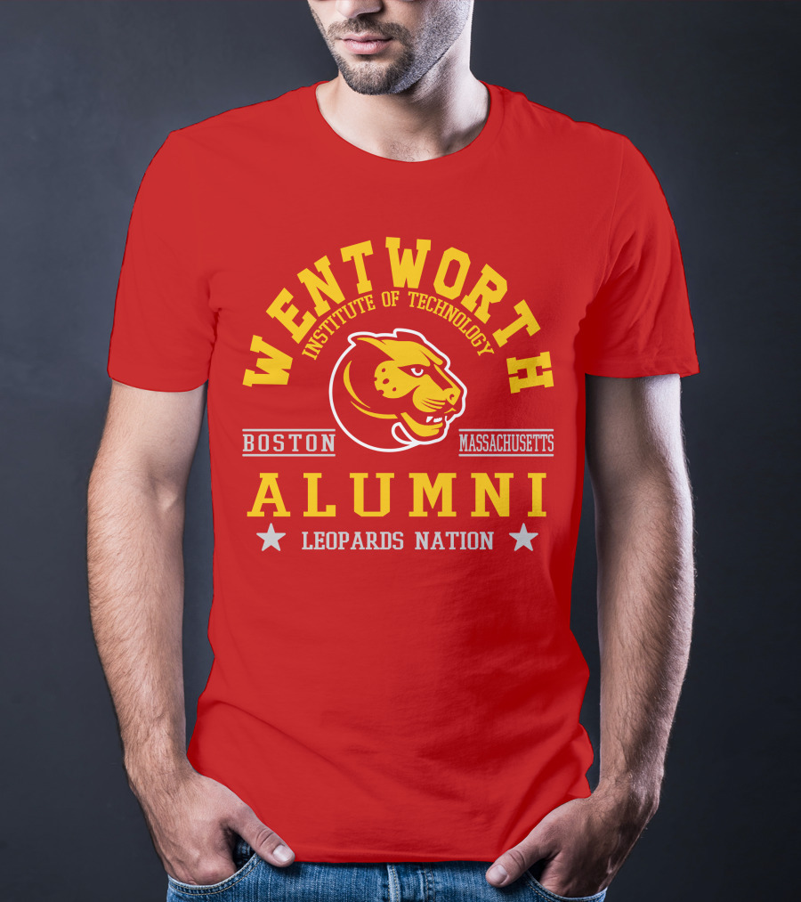 Wentworth Institute Of Technology Alumni Leopards Nation Boston Massachusetts T-Shirt