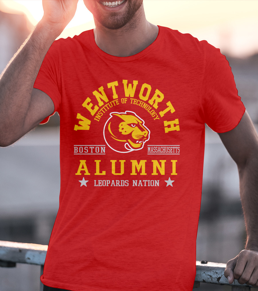 Wentworth Institute Of Technology Alumni Leopards Nation Boston Massachusetts T-Shirt