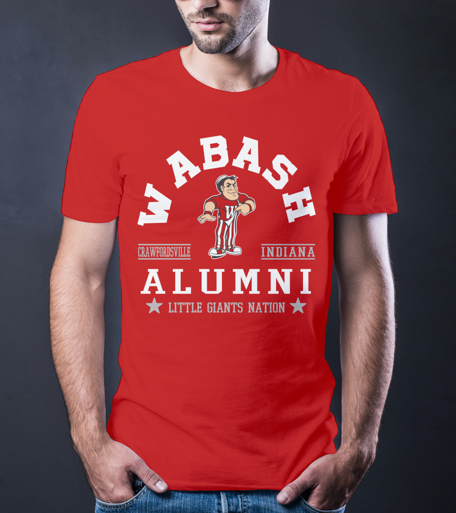 Wabash Alumni Crawsfordville Indiana Little Giants Nation T-Shirt