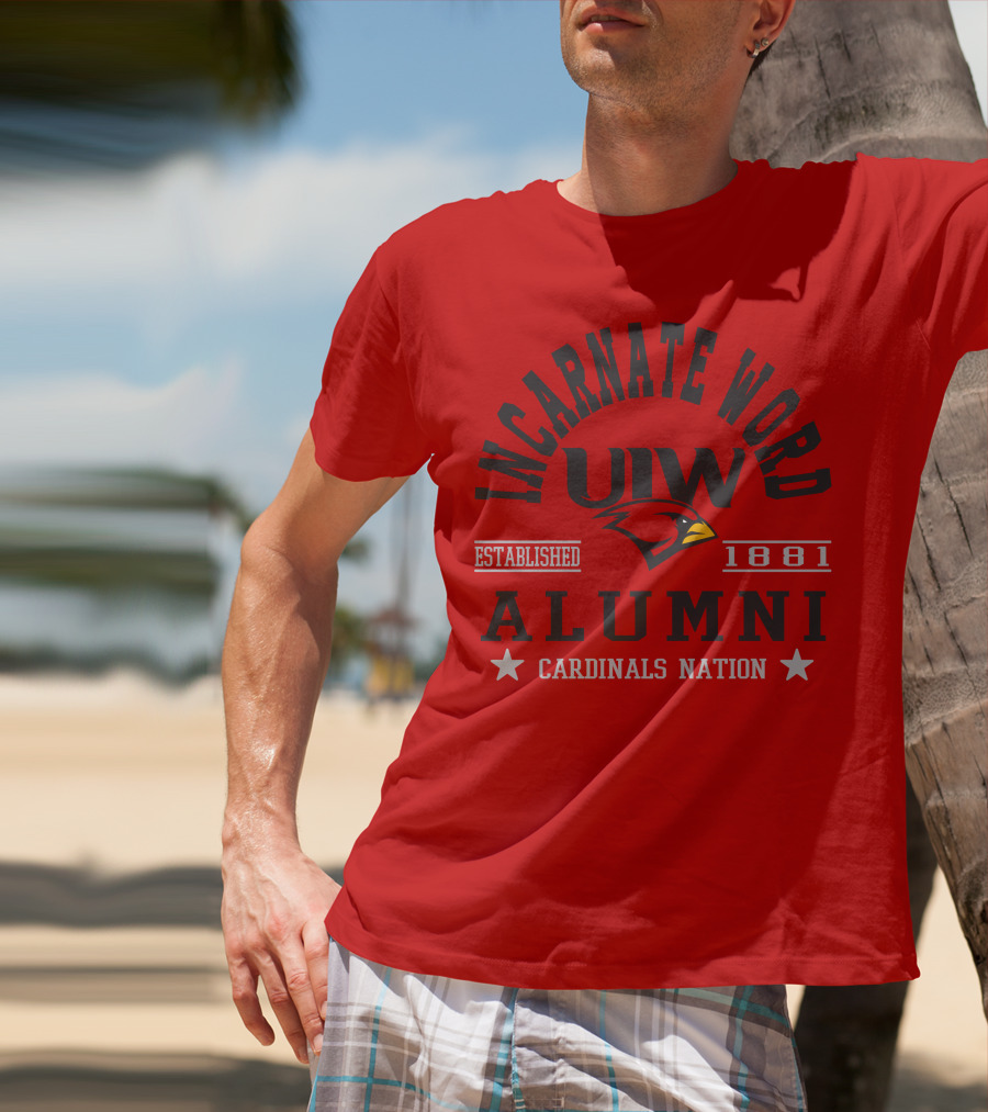 Incarnate Word UIW Cardinals Alumni Established 1881 Nation T-Shirt