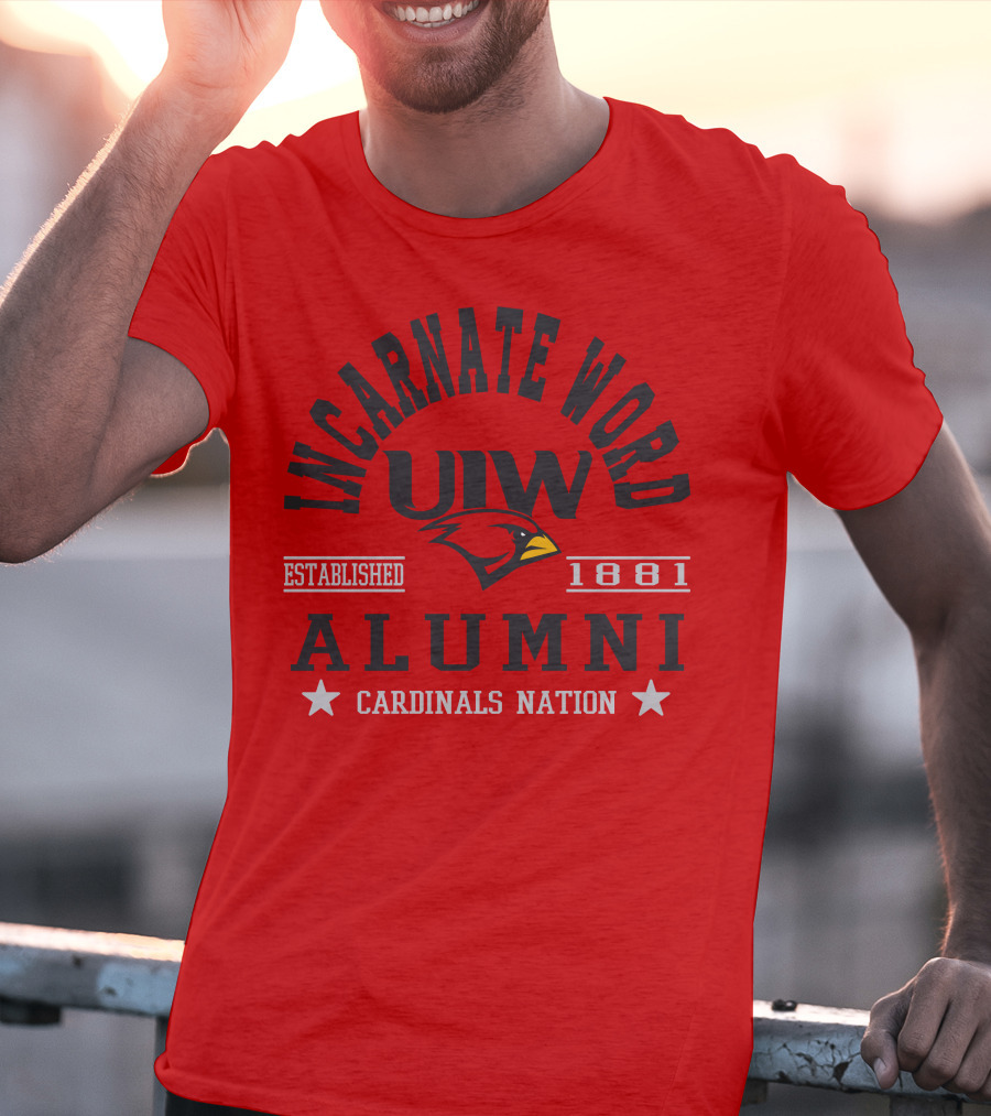 Incarnate Word UIW Cardinals Alumni Established 1881 Nation T-Shirt