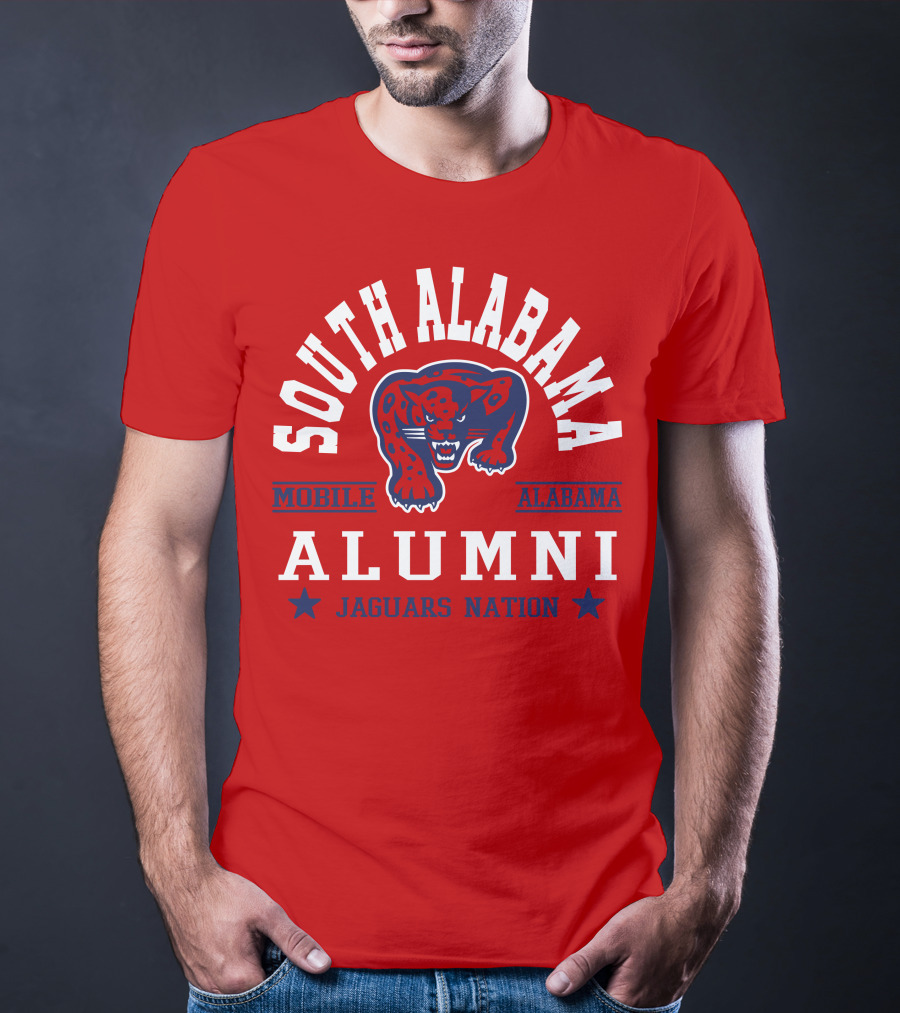 South Alabama Alumni Jaguars Nation Mobile Alabama T-Shirt