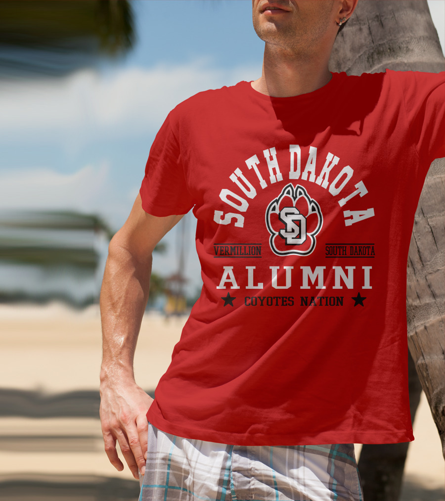 South Dakota Alumni Coyotes Nation Vermillion SD T-Shirt