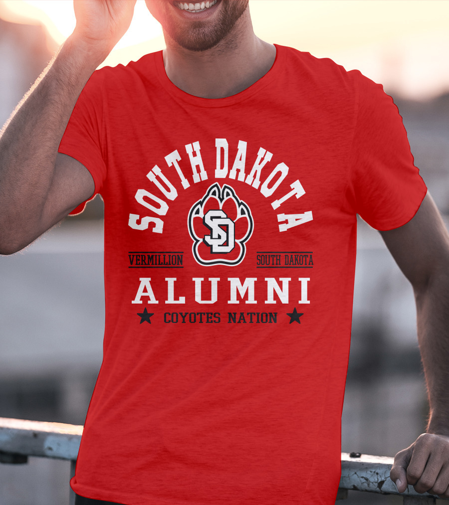 South Dakota Alumni Coyotes Nation Vermillion SD T-Shirt