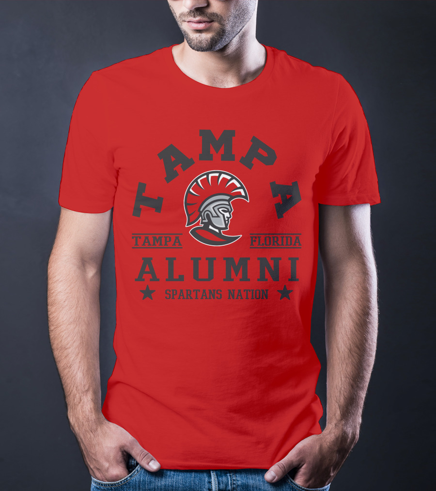 Tampa Florida Alumni Spartans Nation T-Shirt