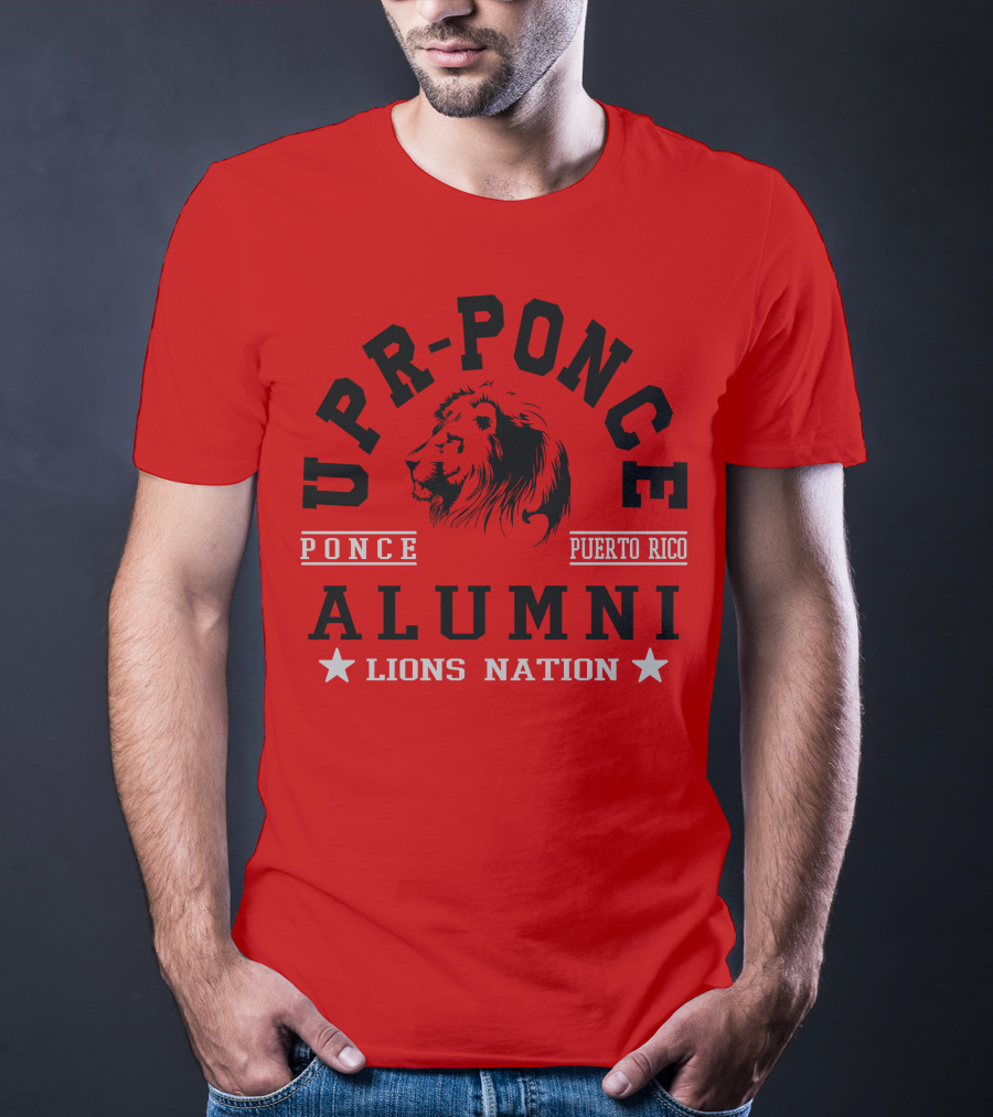 UPR-Ponce Alumni Puerto Rico Lions Nation T-Shirt