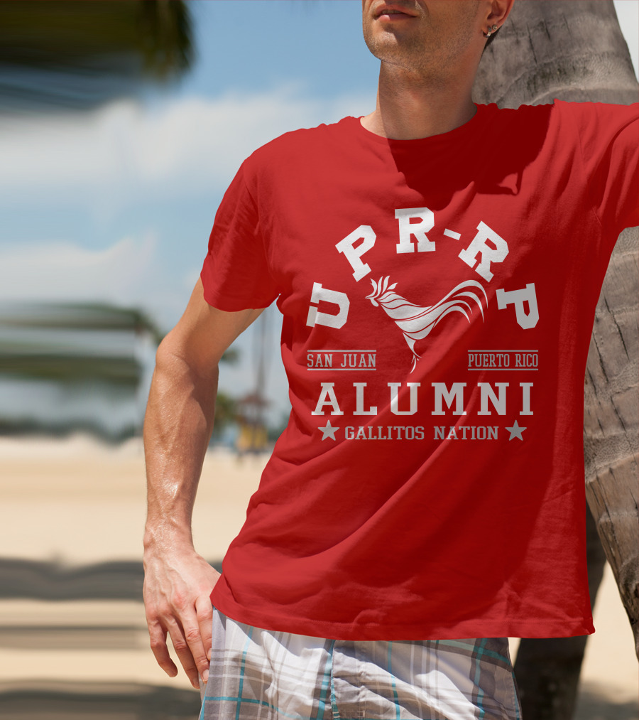 UPR-RP San Juan Puerto Rico Alumni Gallitos Nation T-Shirt
