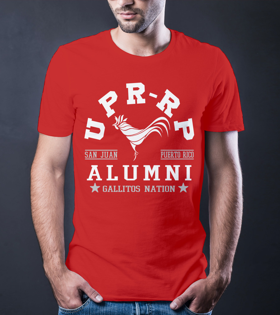 UPR-RP San Juan Puerto Rico Alumni Gallitos Nation T-Shirt