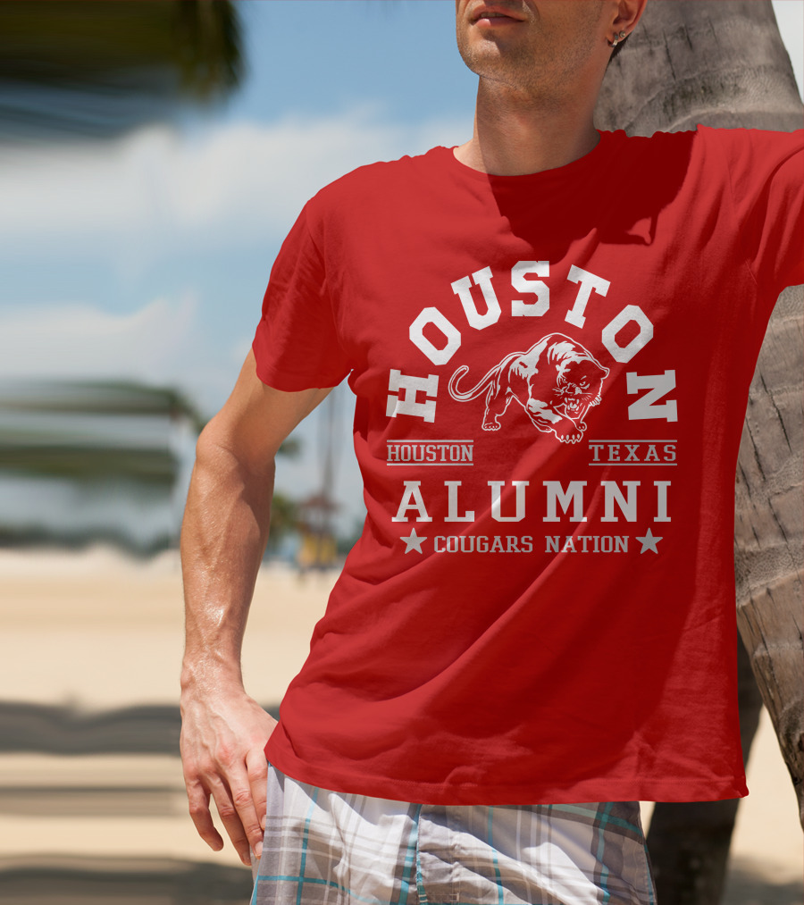 Houston Alumni Cougars Nation Texas T-Shirt