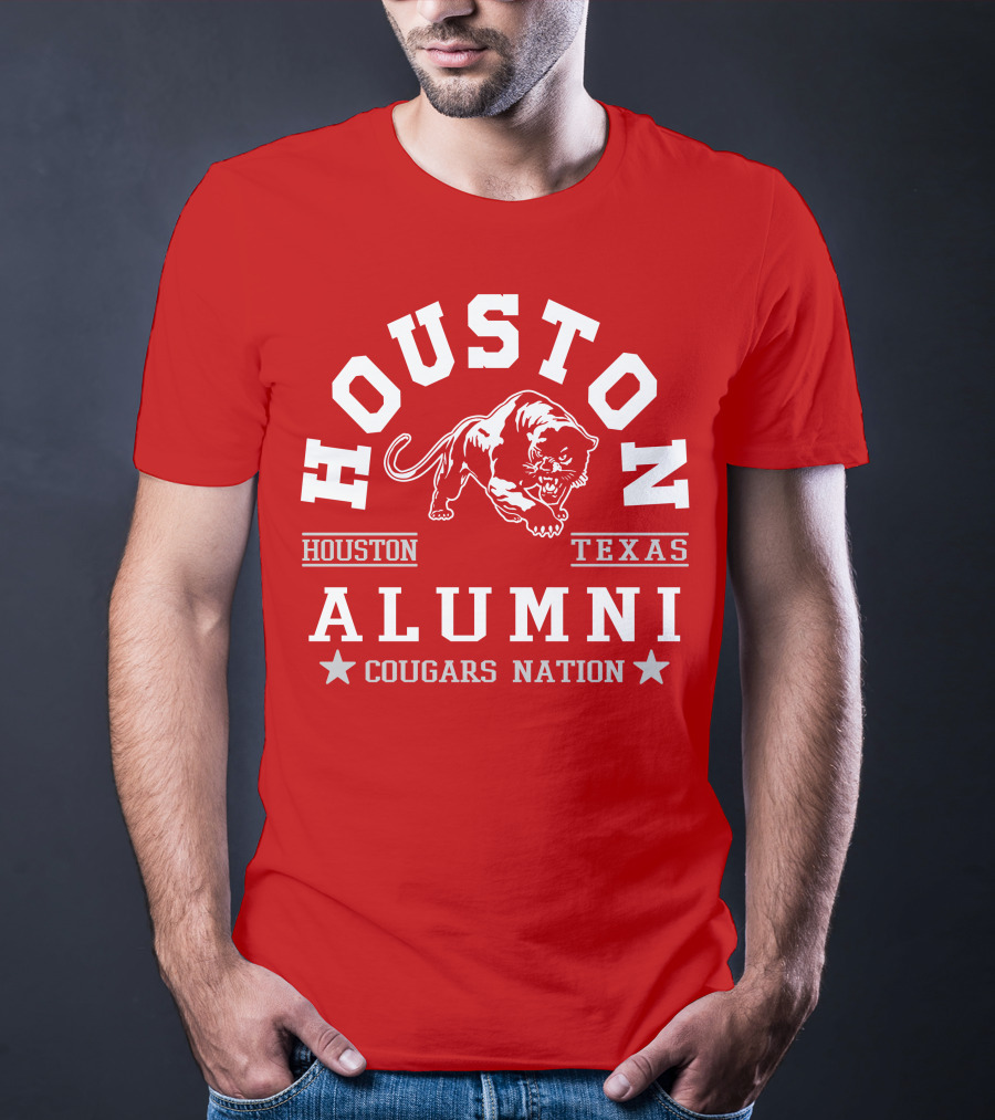 Houston Alumni Cougars Nation Texas T-Shirt