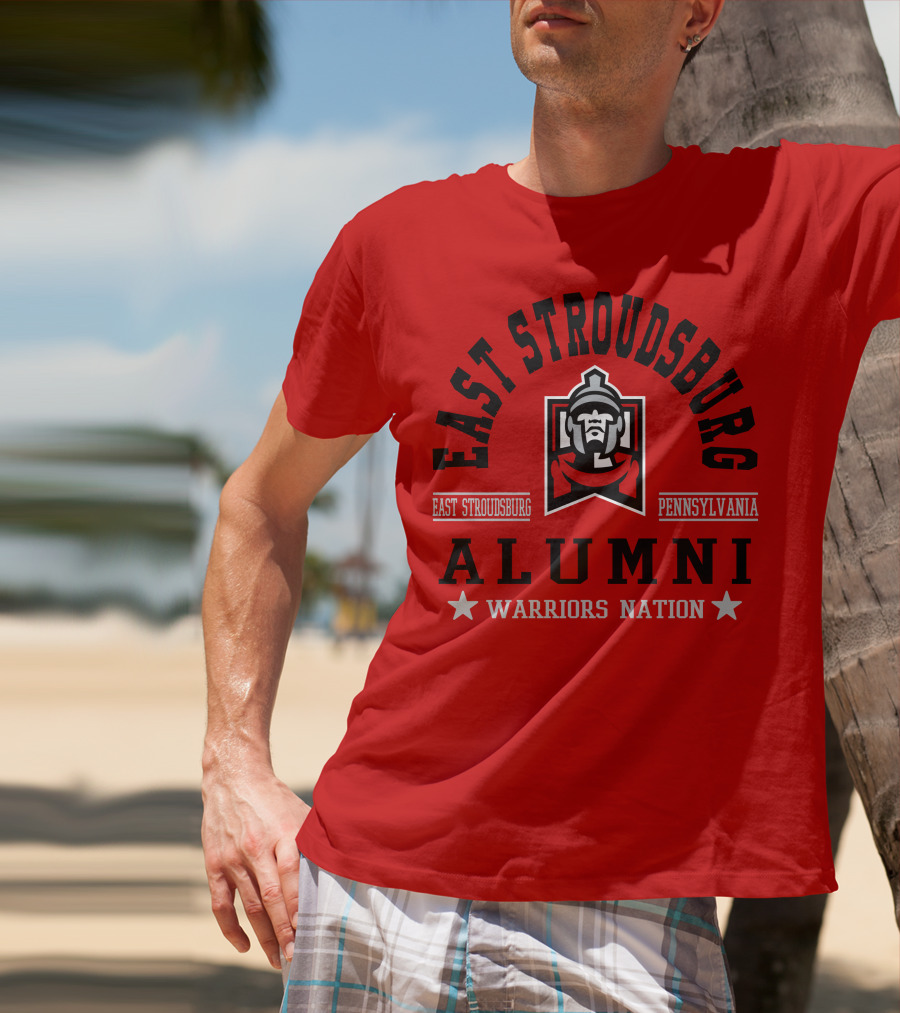 East Stroudsburg Alumni Warriors Nation Pennsylvania T-Shirt