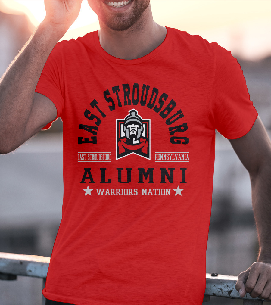 East Stroudsburg Alumni Warriors Nation Pennsylvania T-Shirt