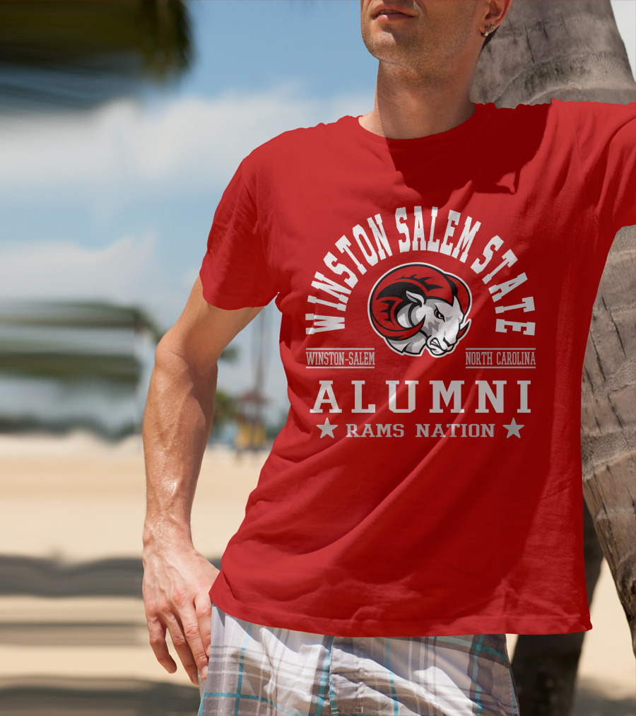 Winston-Salem State University Alumni Rams Nation North Carolina T-Shirt