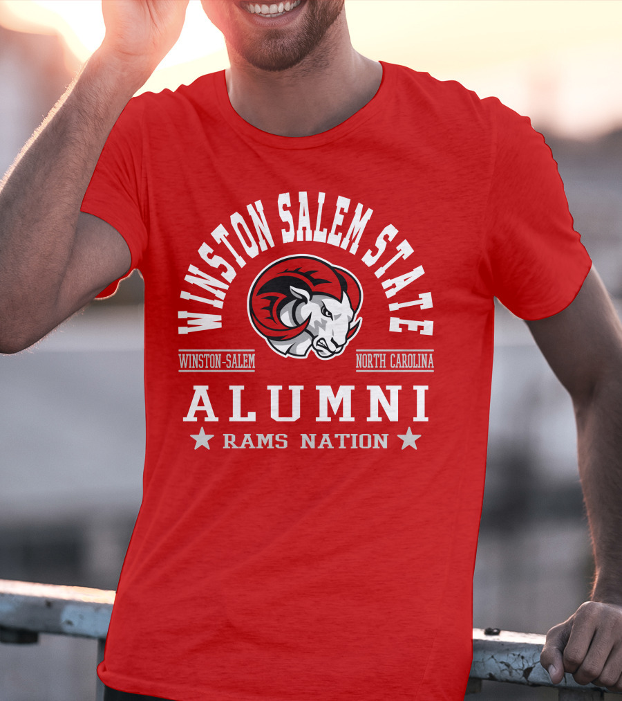 Winston-Salem State University Alumni Rams Nation North Carolina T-Shirt