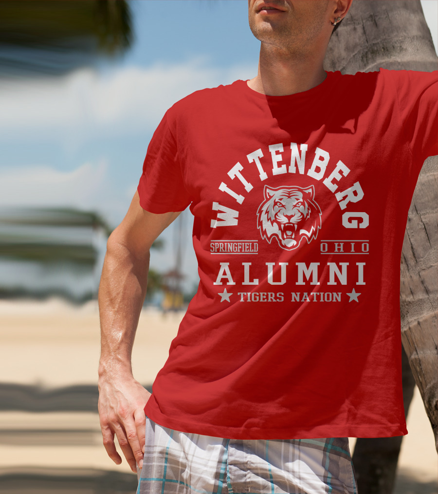 Wittenberg Springfield Ohio Alumni Tigers Nation T-Shirt