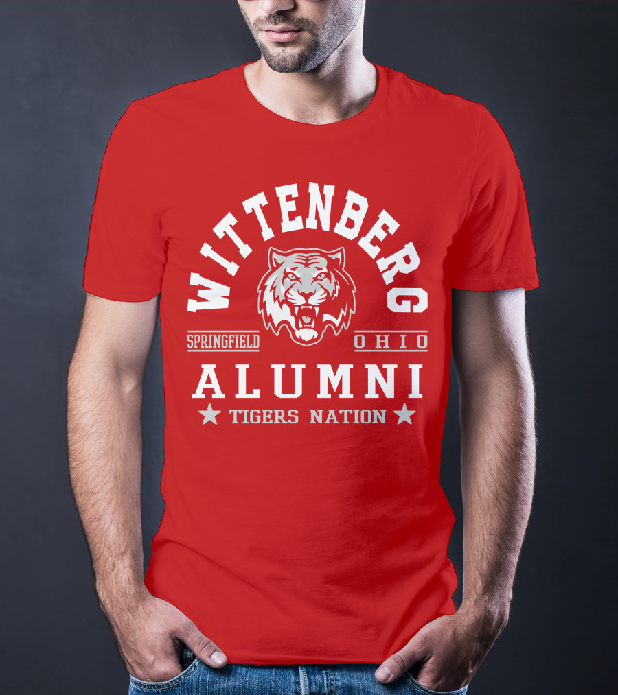 Wittenberg Springfield Ohio Alumni Tigers Nation T-Shirt
