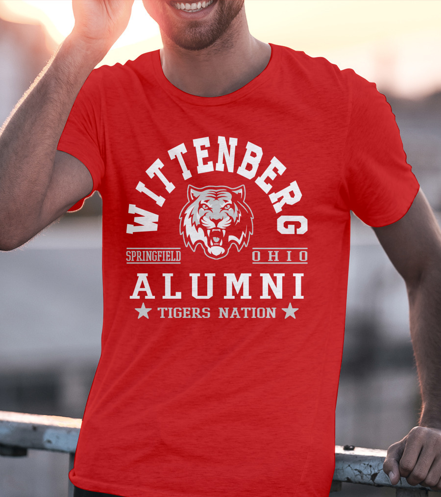 Wittenberg Springfield Ohio Alumni Tigers Nation T-Shirt