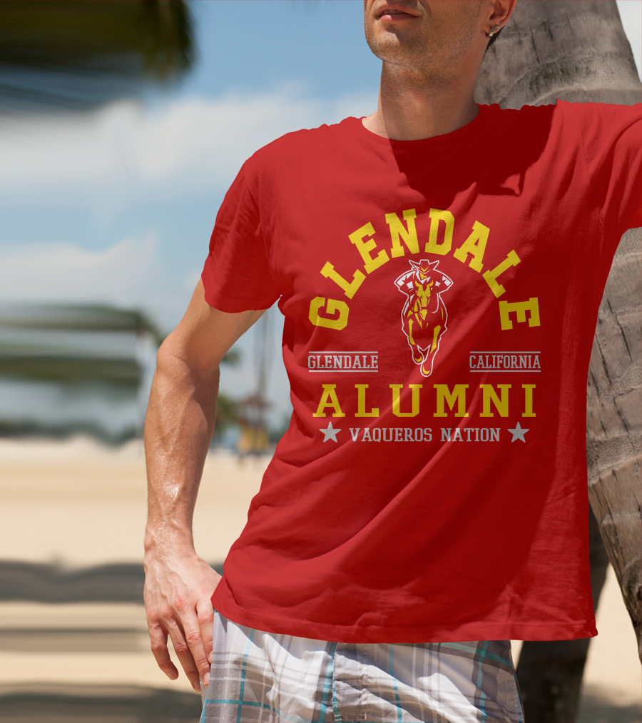 Glendale California Alumni Vaqueros Nation T-Shirt