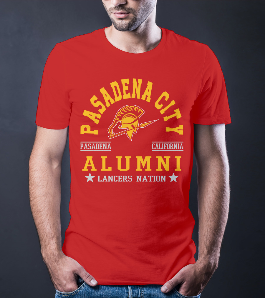 Pasadena City Alumni Lancers Nation Pasadena California T-Shirt