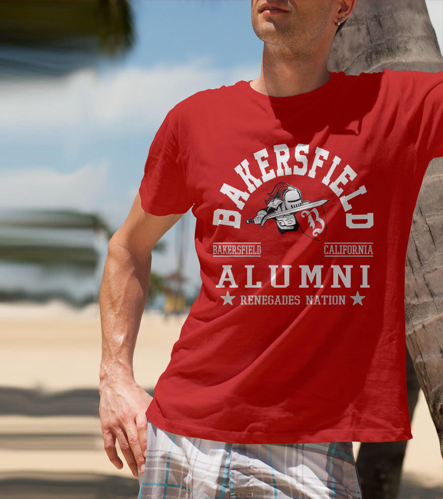 Bakersfield California Alumni Renegades Nation T-Shirt