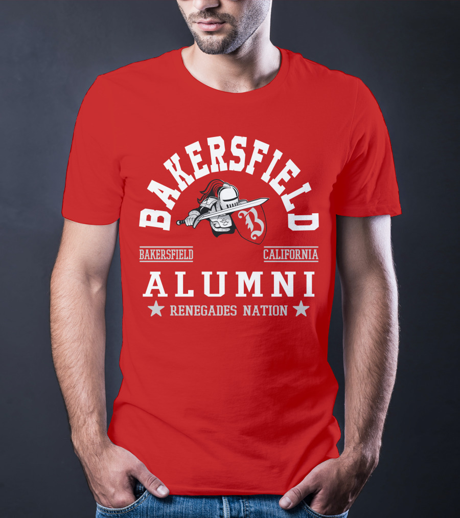 Bakersfield California Alumni Renegades Nation T-Shirt
