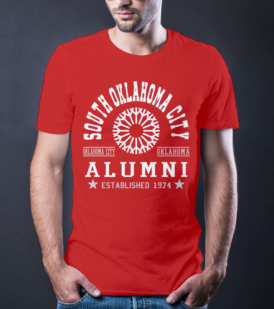 South Oklahoma City Alumni Established 1974 Oklahoma T-Shirt