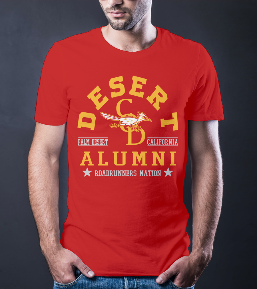 Desert Alumni Palm Desert California Roadrunners Nation T-Shirt